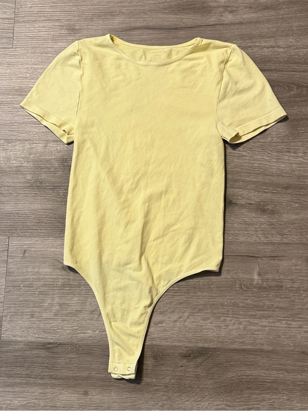 Free People Intimately Clean Lines Tee Bodysuit